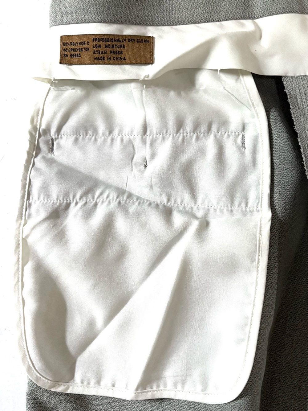 Vintage Today’s Man Men’s Dress Pants Size 31 Olive Grey - Picture 7 of 7
